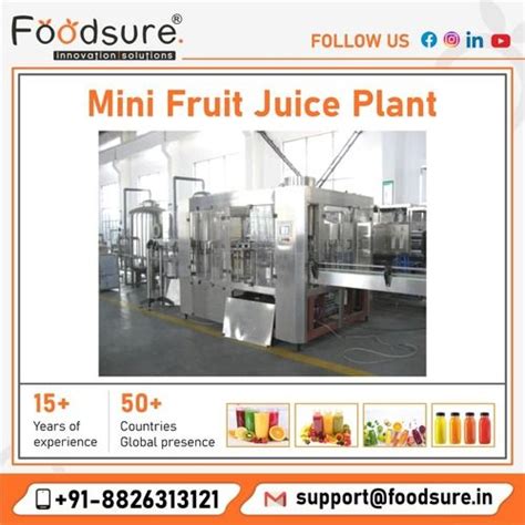 Mini Fruit Juice Processing Plant in New Delhi,Mini Fruit Juice ...