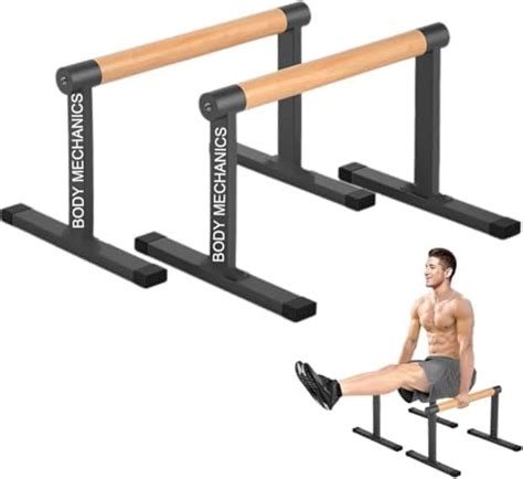 Buy USI Universal Push Up Bar, 13'' High Steel 7026 Parallettes & Dip ...