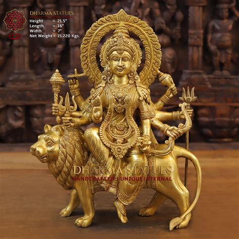 Buy Brass Durga Statue Collection| Lowest Prices Online | Order Now ...