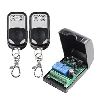 fushionsea Universal Wireless Remote Control Switch DC 12V 24V 36V 48V ...