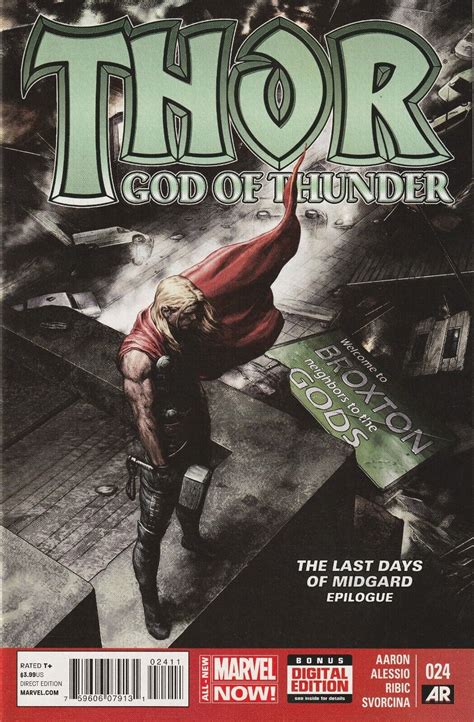 Thor God of Thunder #24 - The Last Days of Midgard Epilogue 2014 Marvel ...