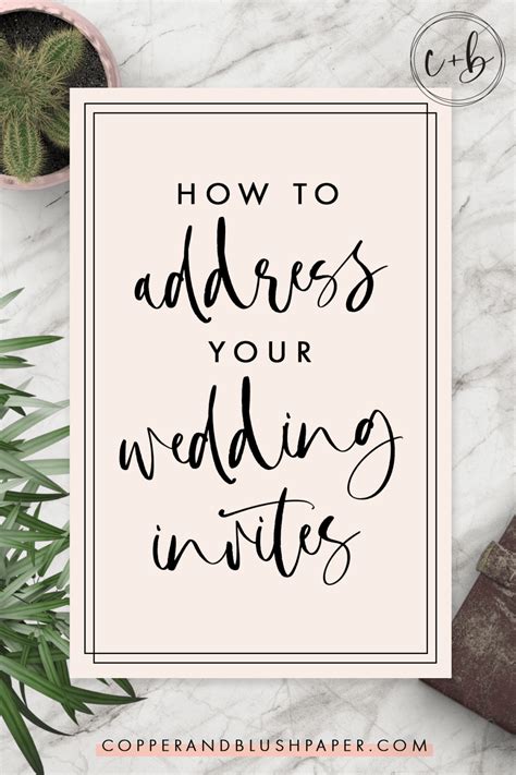 Addressing wedding invitations – Artofit