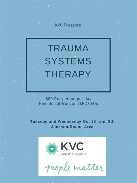 Trauma Systems Therapy Training - Jackson/Roane - KVC West Virginia