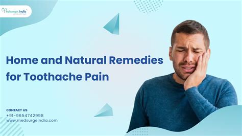 10 Home And Natural Remedies For Toothache Pain
