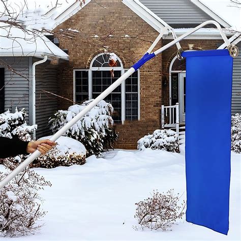 Amazon.com : Snow Roof Rake 21ft with Slide Material, Aluminium Snow ...