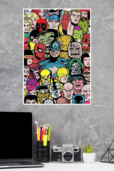 Marvel Entertainment Movie Poster | Marvel Poster | Superhero Posters ...