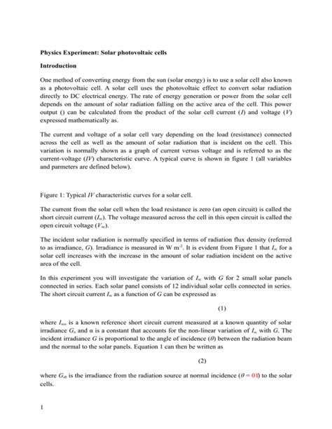 Image result for Electrical Experiment Using Solar