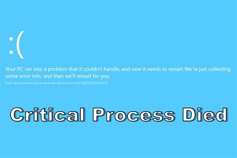 Image result for Critical Error Fix