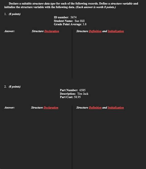 Image result for Declaration of Structure Variable