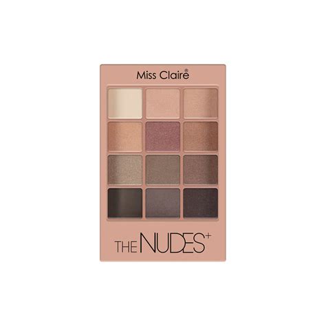 Buy Miss Claire 12 Eyeshadow Kit - The Nudes + Online