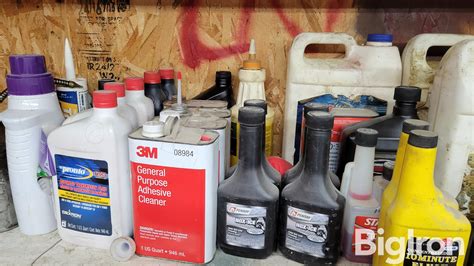 Lubricants, Cleaners & Waste