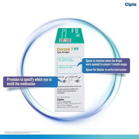 Dorzox T PF New Eye Drops 5 ml | Uses, Side Effects, Price | Apollo ...