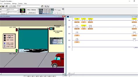 Image result for LogixPro Door Simulation Student Exercise Utilizing Relay Logic