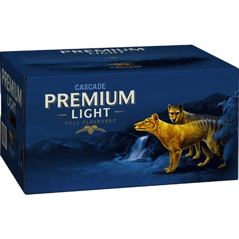 Calories in Cascade Premium Light Lager Stubbies calcount