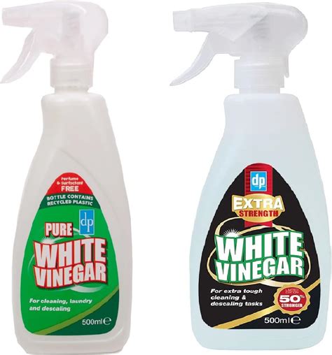 White Vinegar Pure 500ml and Extra Strength White Vinegar 500ml Multi ...