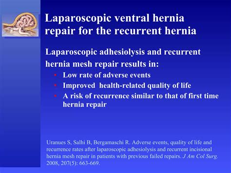 Laparoscopic Ventral Hernia Repair | PPT