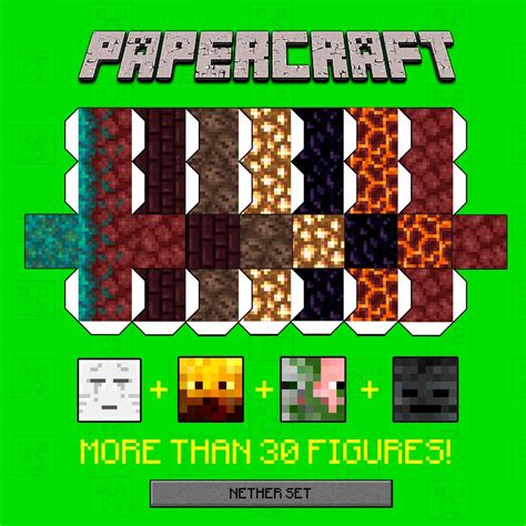Image result for Paper Minecraft Nether Update Scratch
