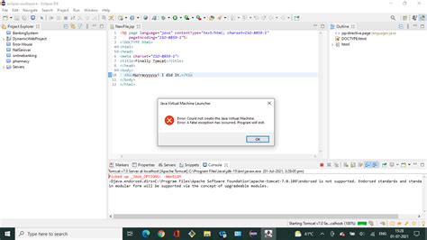 Image result for Java Virtual Machine Launcher Fatal Exception