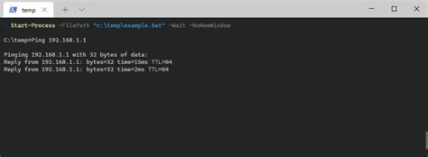 Start-Process PowerShell 的图像结果