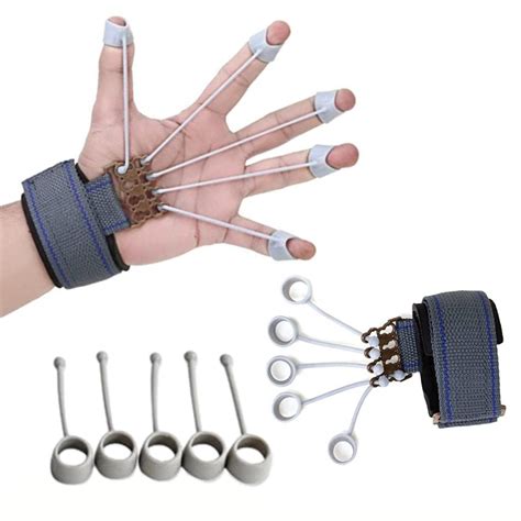 Buy Xyno Finger Gripper Strength Trainer Forearm Exerciser Hand Grip ...