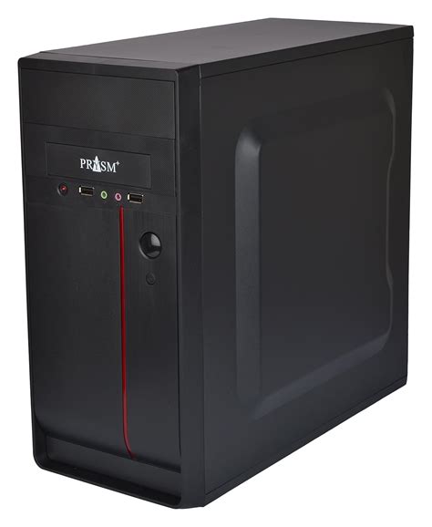 Amazon.in: Buy PRYSM+ CPU Casing / Cabinet with SMPS and One Fan (Black ...