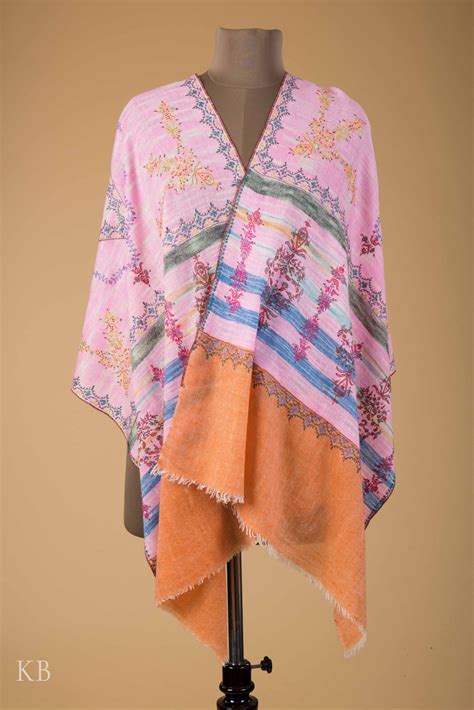 Buy Online Sozni Embroidered Modern Design Pashmina Stoles | Cashmere ...