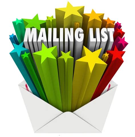 Image result for Mailing List Names