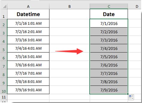 How to Convert Time to Date in Excel 的图像结果