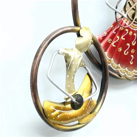Shop Marwari Musicians Dancing Doll Metal Art Sculpture Online!