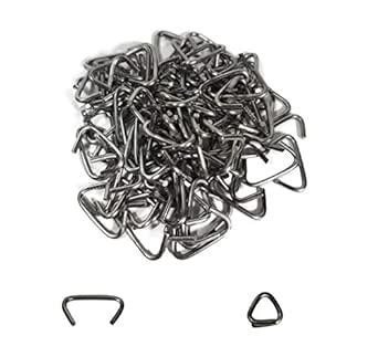 3/4 Stainless Steel Hog Rings for Crab pots, Cages, Traps, Fencing ...