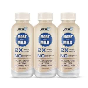 XLR8 More than Milk Ultra-Filtered High Protein Skimmed Cow’s Milk 250 ...