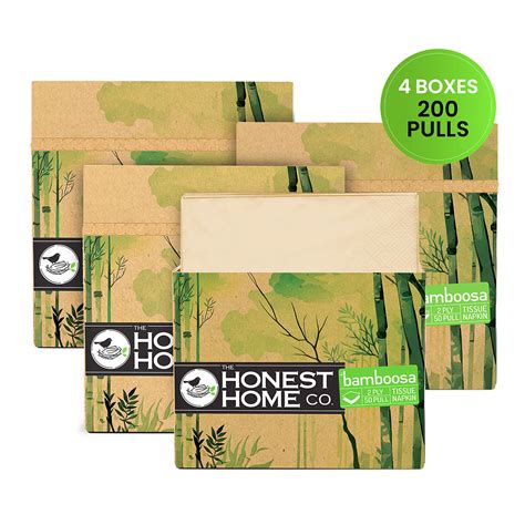 Bamboosa by The Honest Home Co. I 2 Ply Bamboo Tissue Paper Napkins ...