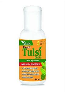 ganga ayurveda Kiah Panch Tulsi Ark Drops Price in India - Buy ganga ...
