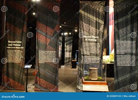 The Healer Stones of Kapaemahu Exhibit at the Bishop Museum in Honolulu ...
