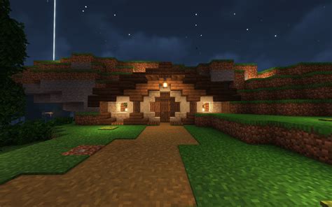 Image result for Minecraft Hobbit House Tutorial