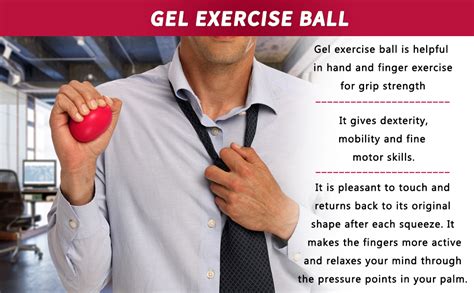 Gel Exercise Ball for wrist excercise : Amazon.in: Sports, Fitness ...