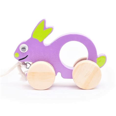 Buy Wooden Rabbit Pull Along Toy - SkilloToys.com