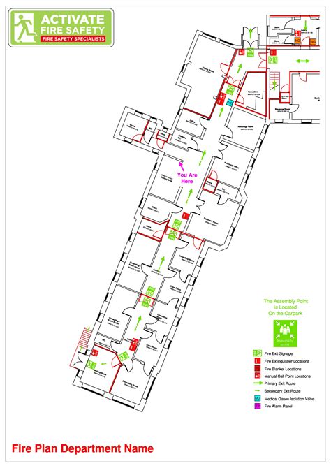 Fire Plan Drawings | Activate Fire Safety | Fire Risk Management