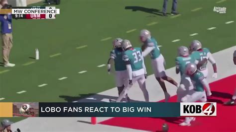 UNM Lobo football team scores big win over Mendenhall's Utah State ...