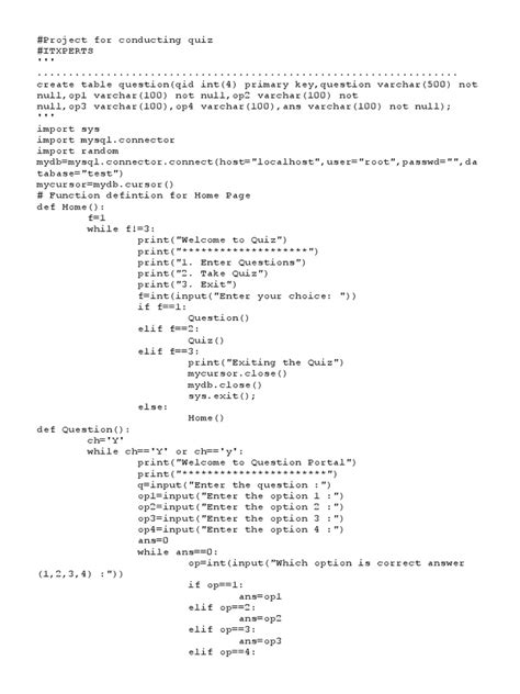 Quiz Game in Python Source Code 的图像结果