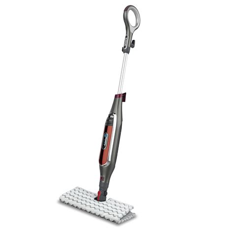 Shark Genius Hard Floor Cleaning System Pocket Steam Mop, Burgundy/Gray ...