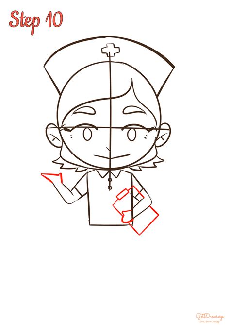 How to draw a Nurse? | GetDrawings.com