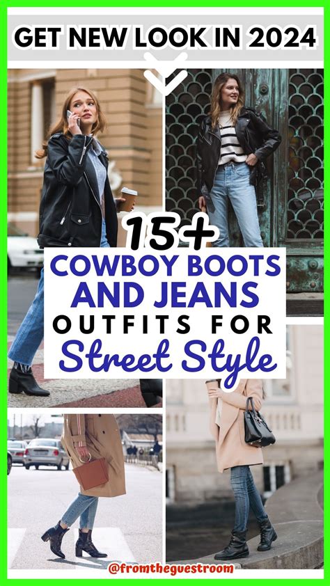 2024 cowboy boots and jeans street style 15 bold outfits to rock the ...