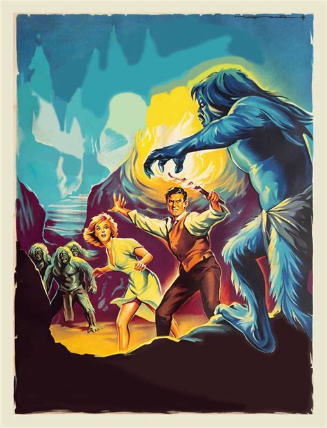 movie poster - The Time Machine - Aug 1960 Roger Soubie – @oakendesk on Tumblr