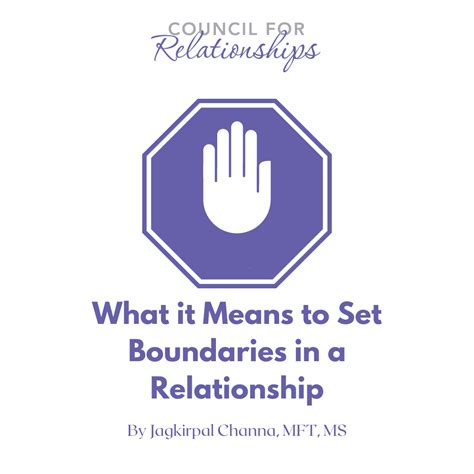 Healthy Connections: Setting Boundaries in Relationships | CFR