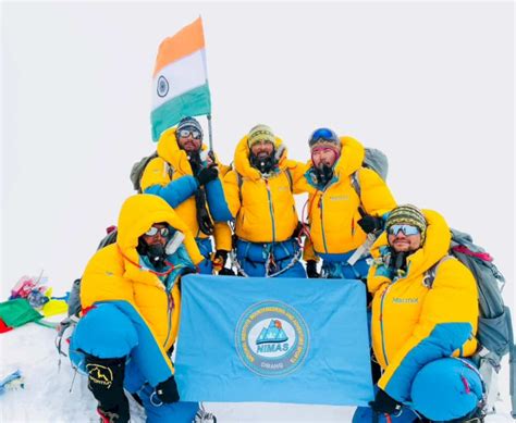Team NIMAS Concludes Iconic Har Shikhar Tiranga Mission with Mt ...