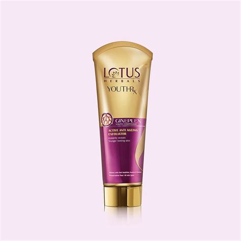 Lotus Herbals YouthRx Anti Ageing Exfoliator, Boosts radiance for ...