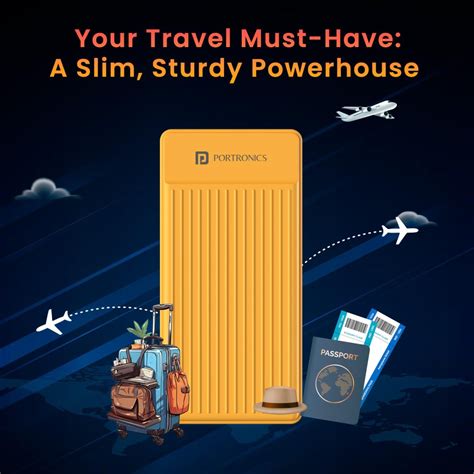 Portronics Luxcell B12 10,000mAh Ultra Slim Power Bank with USB-A ...