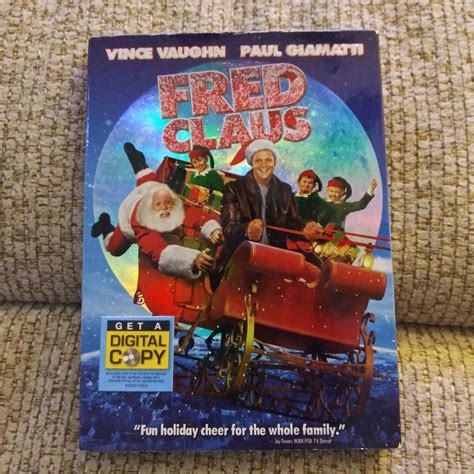 Fred Claus DVD with Slipcover - Vince Vaughn - Paul Giamatti ...