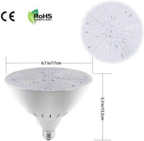 KOLLNIUN 120V LED Pool Light Bulb for Inground Pool 36W Blue India | Ubuy